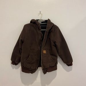 Vintage Chocolate Brown Carhartt Jacket